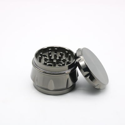 Wholesale 4 Layers 63mm Drum Shape  Crusher Customized LOGO Herb Grinder