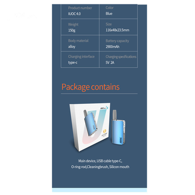 Iqo Compatible Hnb Device 2900mAh Kc Battery Electronic Heating