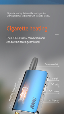 Heat Not Burn Device Extract Herbal Sticks Electronic Smoking