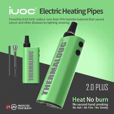 No Burn Cigarette Device With IUOC Heating Aluminum Alloy